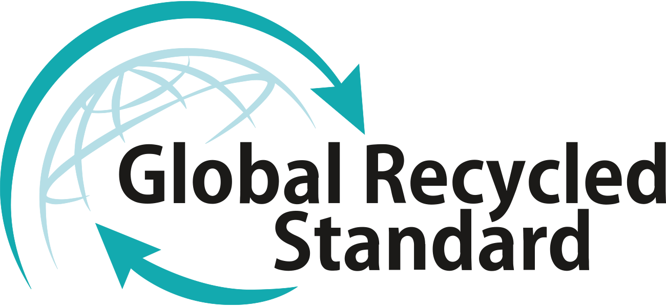Logo della certificazione Global Recycled Standard (GRS)