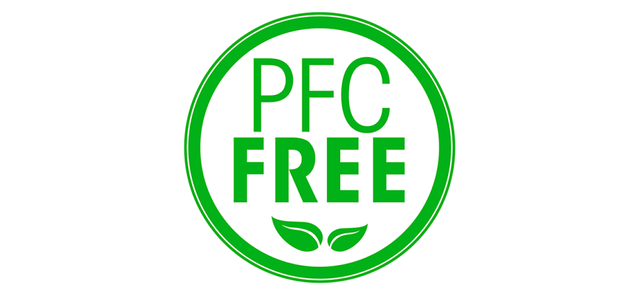 Logo per capi senza perfluorocarburi (PFC)